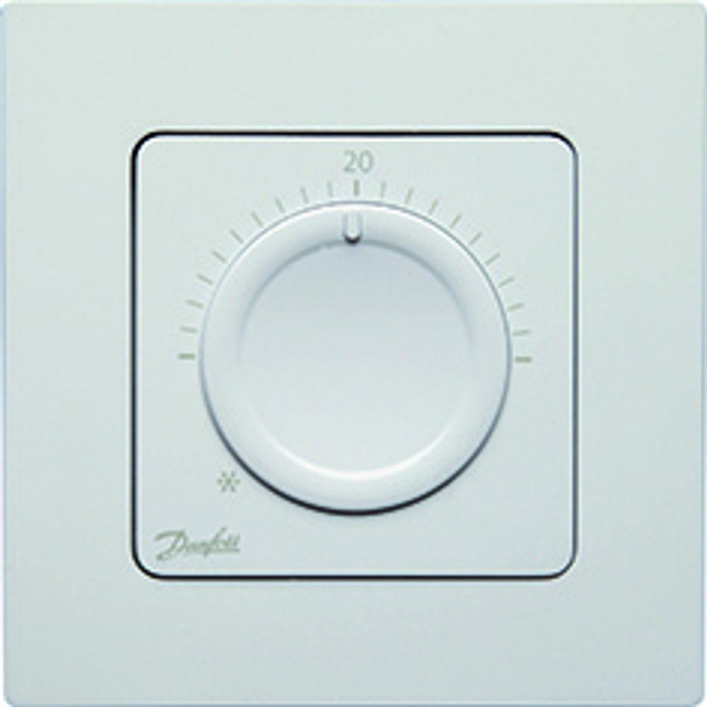 Danfoss Aufputzraumthermostat Icon(TM) mit Einstellrad, Aufputz, 088U1005