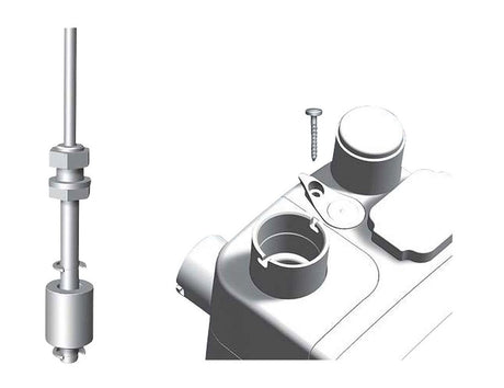 GRUNDFOS Zubehör f.Schmutz-/Abwasserpum. Magnetschwimmerschalter Leitungsläng.10m, 97775337