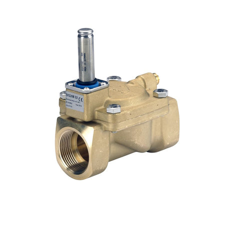 Danfoss Magnetventilgehäuse Eckventil 220B 32B G 1 1/4, kvs 18,0, servogesteuert, NC, 032U7132
