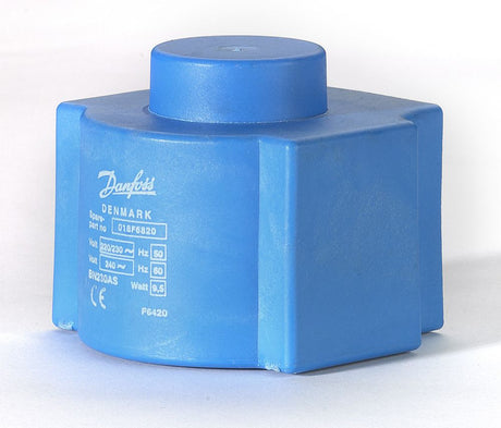 Danfoss Spule BN für Magnetventil eingeb, Gleichrichter,230 V,50 Hz,20W, 018F7301