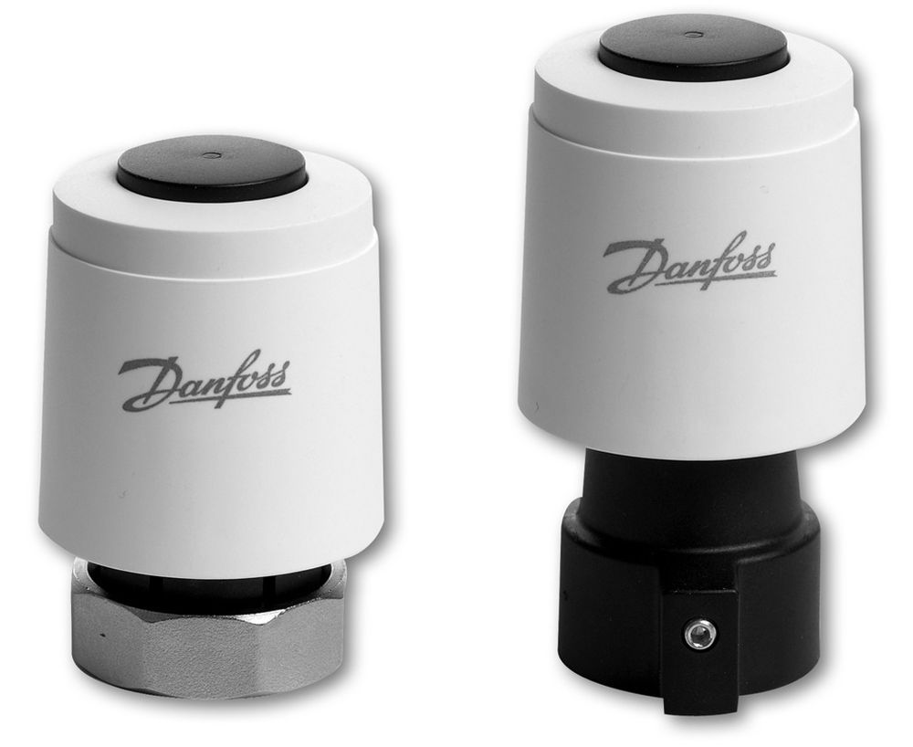 Danfoss Therm, Stellantrieb TWA-K/NO M30 x 1,5, 24 V ac/dc, Kabel 1,2 m, 088H3141