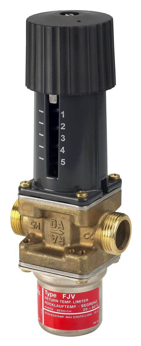 Danfoss Rücklauftemp,Begrenzer FJV DN20, Rp3/4, 20 - 60 C, Kvs 2,3, 003N3250