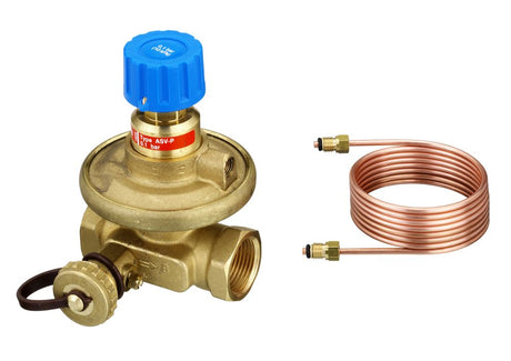 Danfoss Strangdifferenzdruckregler ASV-P ASV-P 20, Rp 3/4, Sollwert 0,1 bar, 003L7622