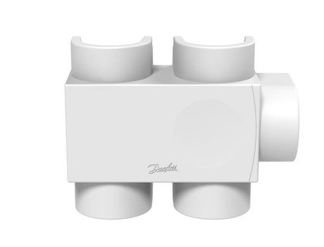 Danfoss Kunststoffabdeckung für VHS-DV DG, Fühler links in RAL 9016, Heizkörper 1/2'', 013G7950