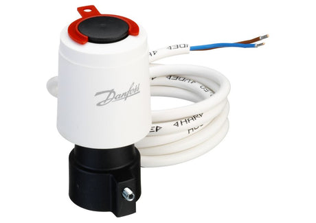 Danfoss Therm, Stellantrieb TWA-A/NC für RA-Gehäuse, 24 V ac/dc, Kabel 1,2 m, 088H3110