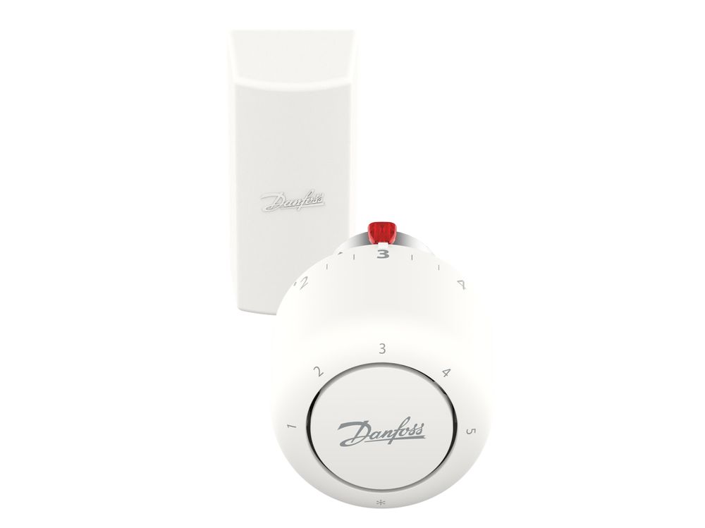 Danfoss Thermostatkopf Aero RA/VL gasgefüllt, Serviceelement mit FF 0-2 m, 015G4552