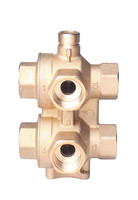 Danfoss Motorumschaltventil ChangeOver6 DN15, f, Umschaltung Heiz-/Kühlkreislauf, 003Z3150