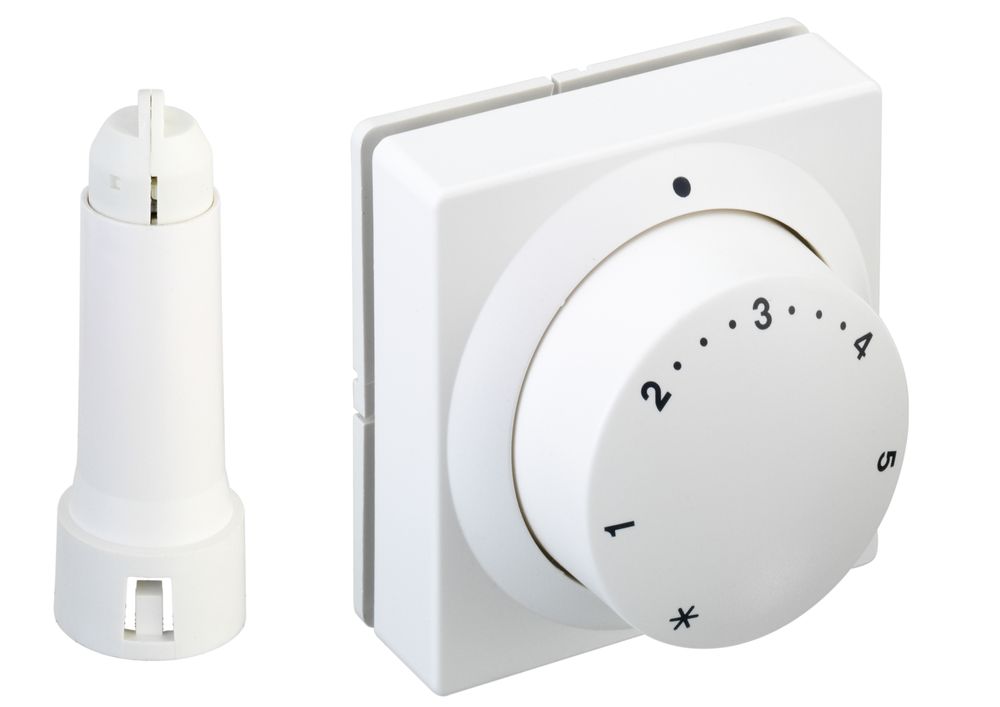 Danfoss Fühlerelement RA 5068 Ferneinstellelement 8 m, Reinweiß, 013G5068