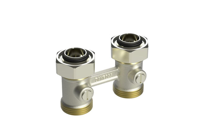 Danfoss Universalverschraubung RLV-KB für Ventil-HK, Heizk, G 3/4, Durchgang, 003L0391