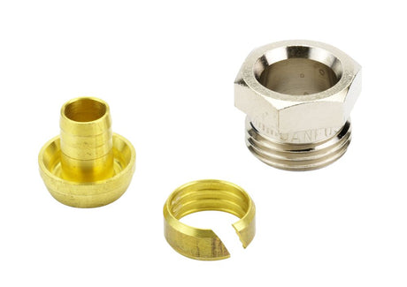 Danfoss Klemmverbinder R1/2AG auf 14x2 für VPE-Kunststoffrohre (PEX) (10St,), 013G4144