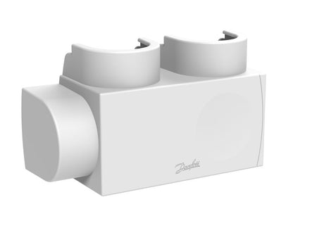 Danfoss Kunststoffabdeckung für VHS-DV Eck, Fühler rechts in RAL 9016, Heizkörper 1/2'', 013G7973