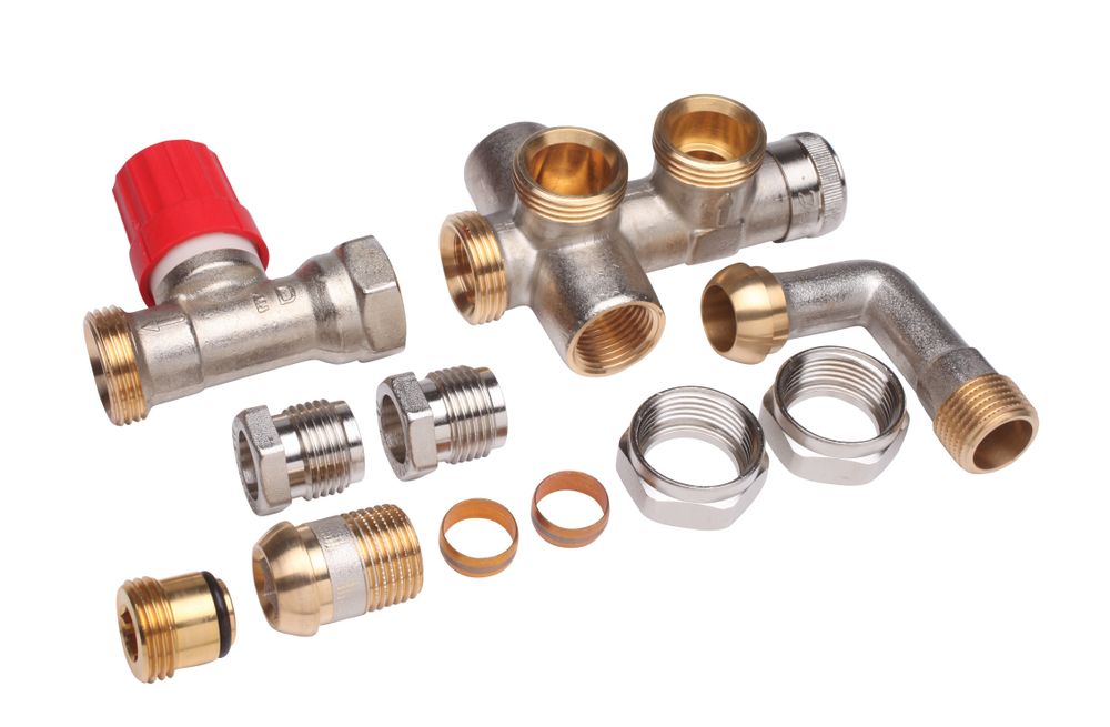 Danfoss Steigrohrventil f, 2-Rohranlagen Set RA-KW, HK:R1/2, Anl,:G 3/4 Außengewinde, 013G3344