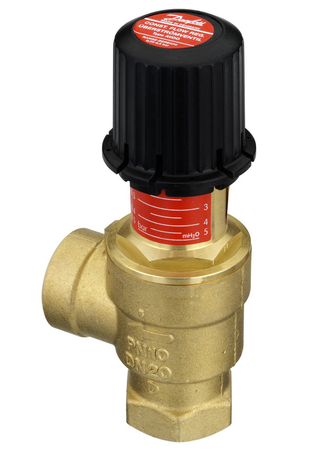 Danfoss Überströmventil AVDO 20 Rp 3/4, ECK, Innen-Muffengewinde, 003L6007