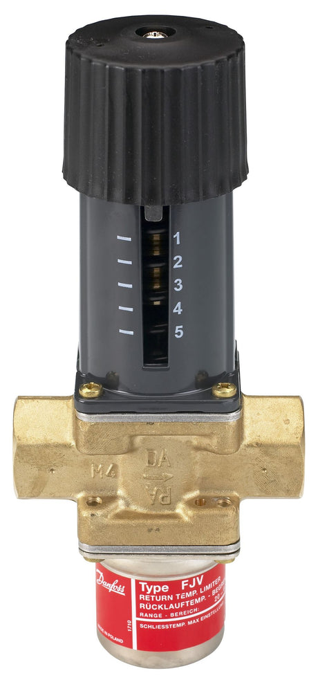 Danfoss Rücklauftemp,Begrenzer FJV DN25, Rp 1, 20 - 60 C, Kvs 3,7, 003N4250