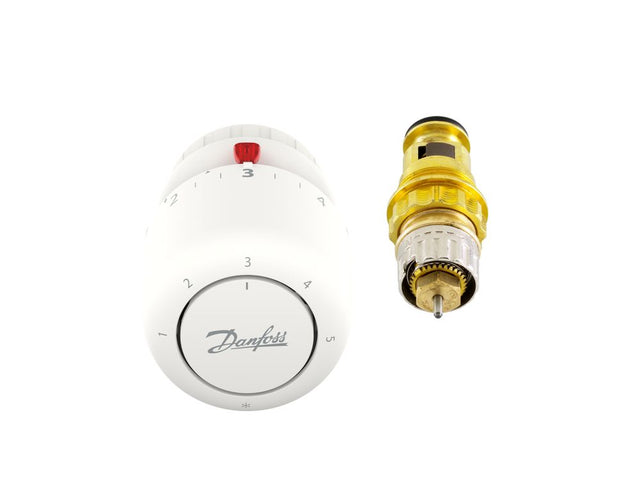 Danfoss Ventileinsatzset RAVL 20 Ventileinsatz und Aero Thermostatkopf, 015G5203