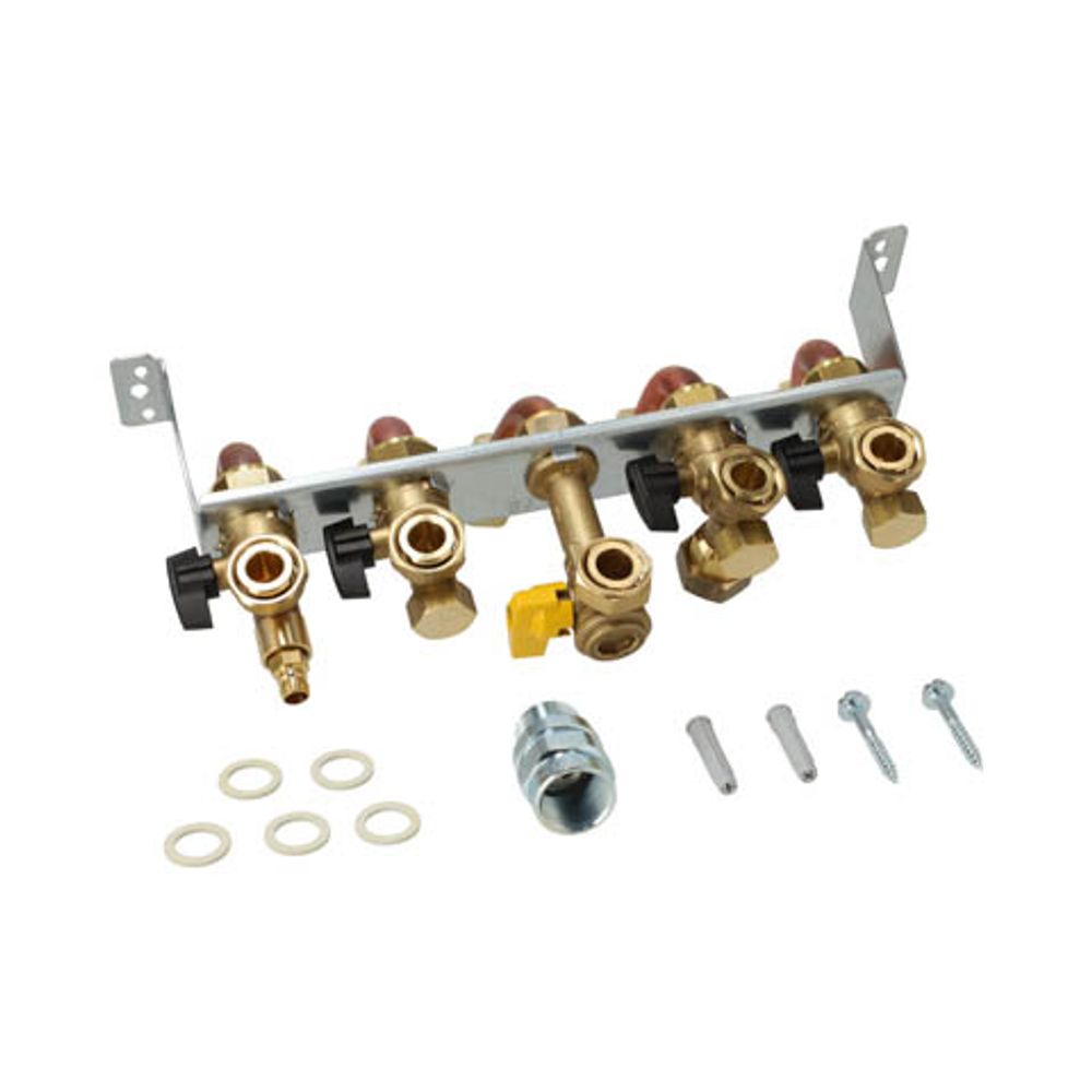 Remeha  Vormontagebügel mit Absperrarmaturen, Tzerra Ace-Matic 15 DS 25 DS, 7828130