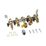 Remeha  Vormontagebügel mit Absperrarmaturen, Tzerra Ace-Matic 15 DS 25 DS, 7828130