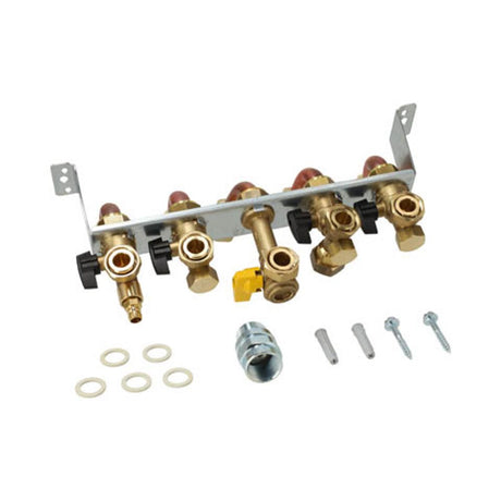 Remeha  Vormontagebügel mit Absperrarmaturen, Tzerra Ace-Matic 15 DS 25 DS, 7828130