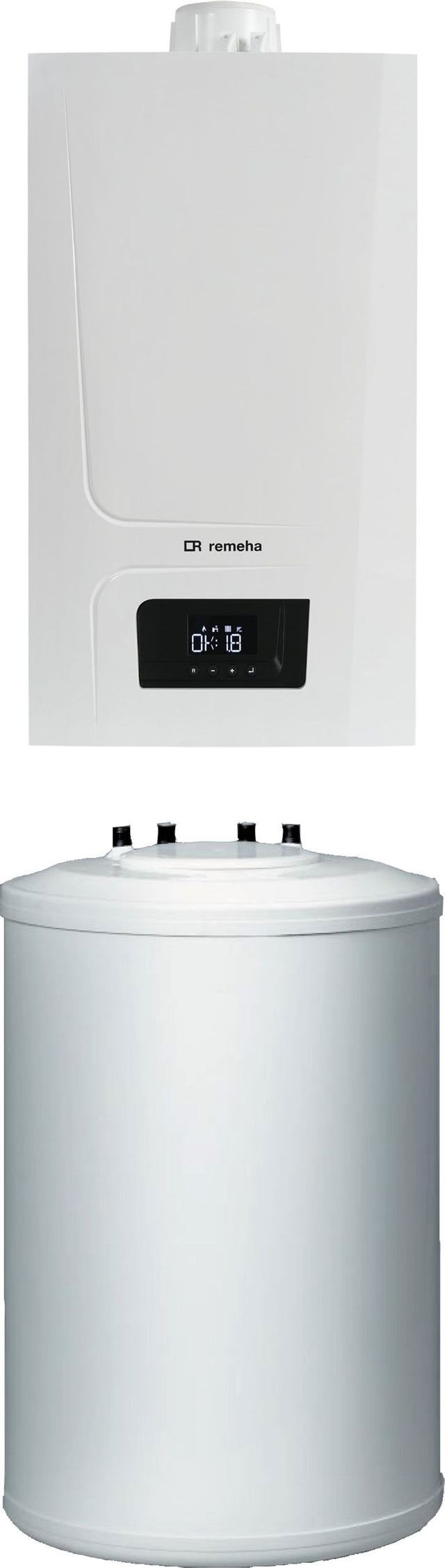 Remeha  Vorteils-Paket 47, 25kW+ BL 150-2 Speicher, 7833028