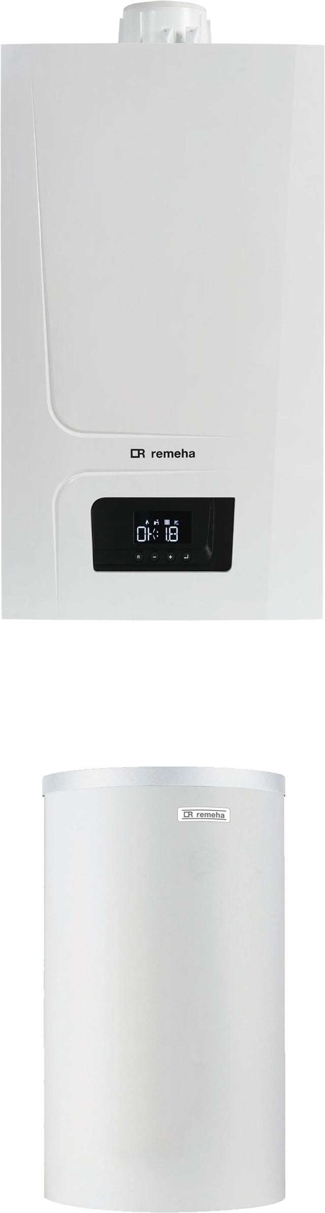 Remeha  Vorteils-Paket 49, 25kW+ SR 130-2 Speicher, 7833030
