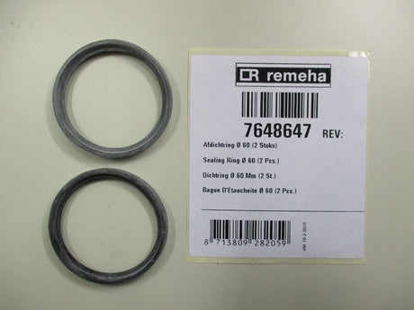 Remeha  Dichtung Abdichtkappe 60mm (2x), 7648647