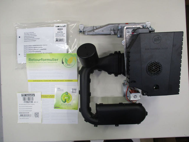 Remeha  Gebläse mit PCB-Platine u Gasventil, 7706738