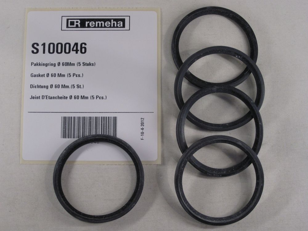Remeha  Lippendichtung D 60 Mm.(5x), S100046
