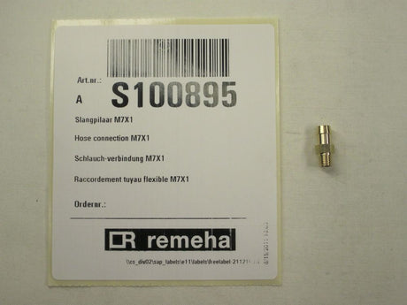 Remeha  Schlauchstutzen M7x1, S100895