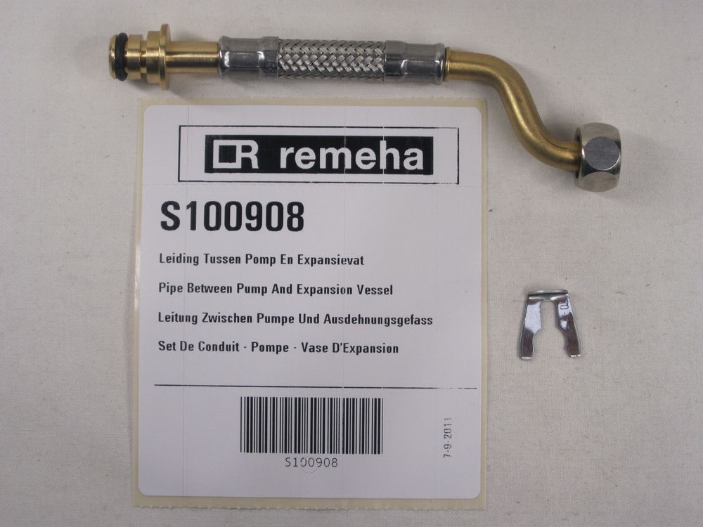 Remeha  Leitung Pumpe - Ausdehnungsgefäss, S100908