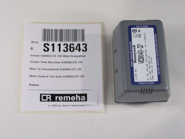 Remeha  Motor 24V zu 3-Wegeventil, S113643
