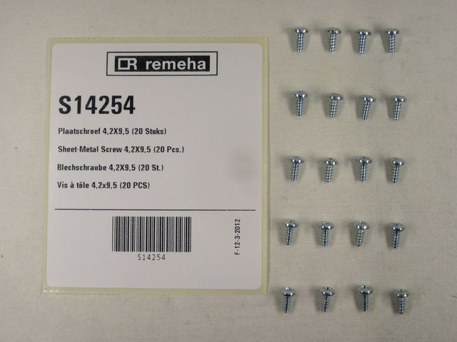 Remeha  Blechschraube 4,2x9,5 (20x), S14254