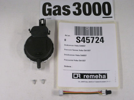 Remeha  Drucksensor Huba Ddt697 G3000, S45724