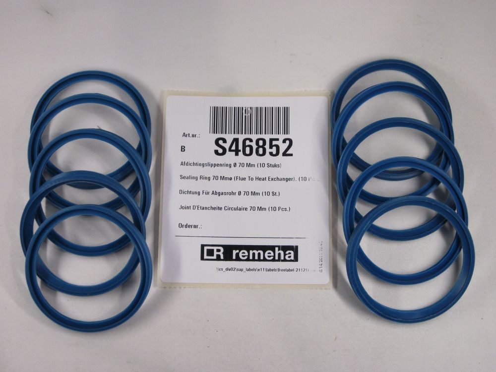 Remeha  Dichtung D.70mm ( x10), S46852