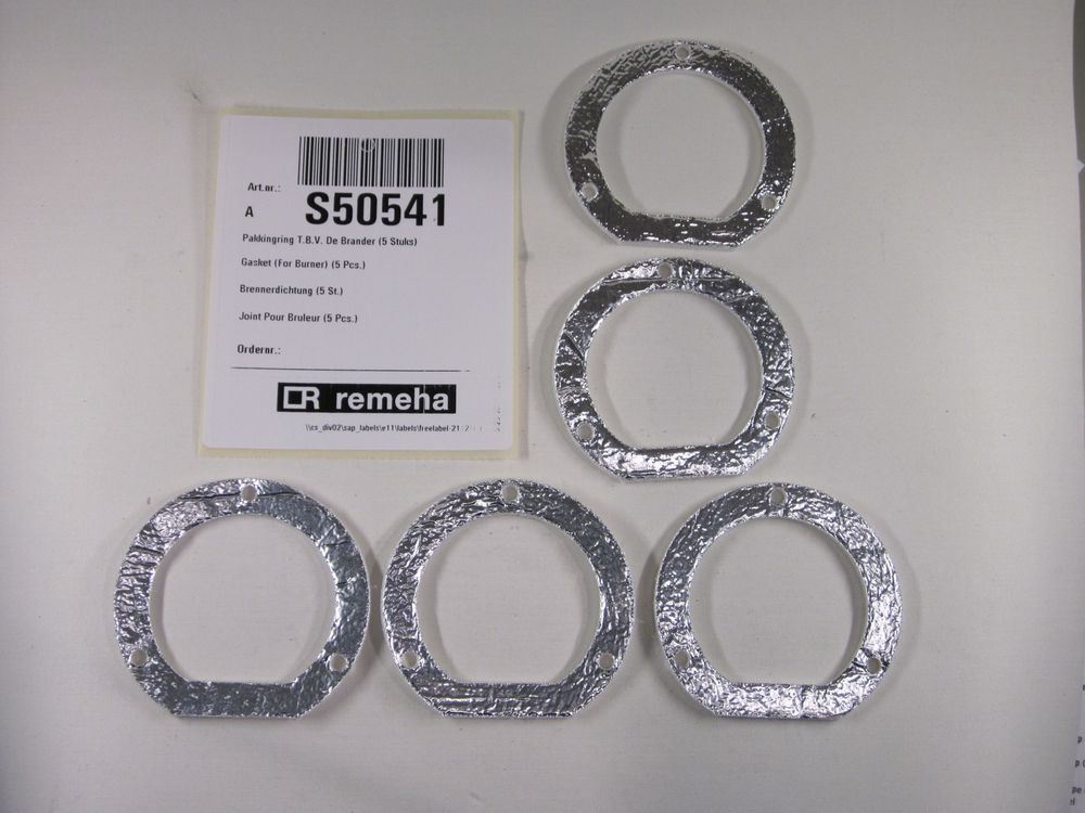 Remeha  Brennerdichtung (5x), S50541