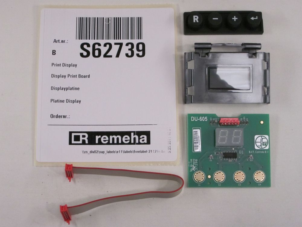 Remeha  Displayplatine Avanta, S62739