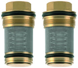GROHE Rückflussverhinderer Grohmix 14117 DN 20 chrom 2 Stück, 1411700M