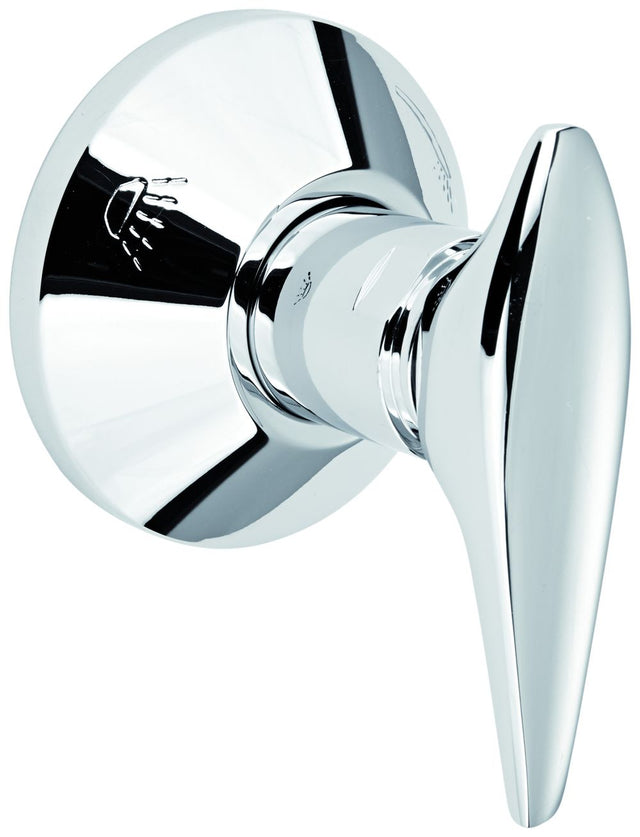 GROHE Umstellhebel 45064 mit Rosette für Umstellung 29700 chrom, 45064000