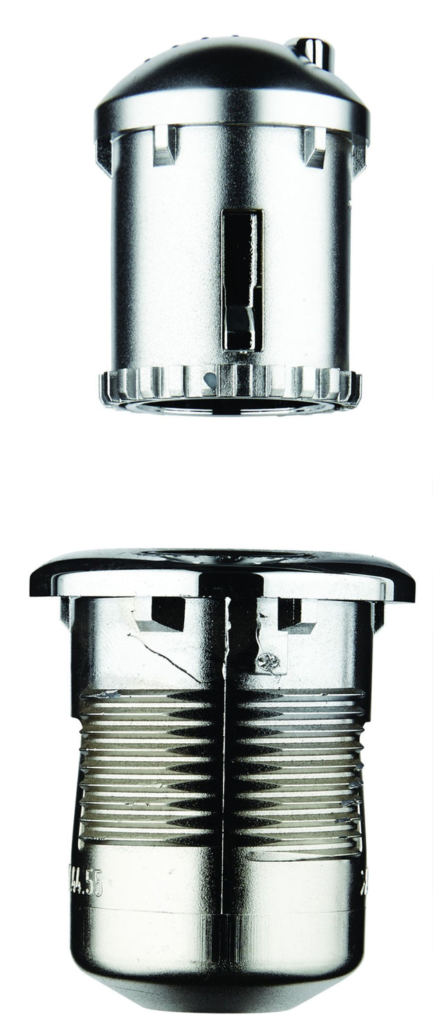 GROHE Druckknopfbetätigung 42812 m.Ros. Eco-Taste 40mm f.Eco-Set mattchrom/chrom, 42812PI0
