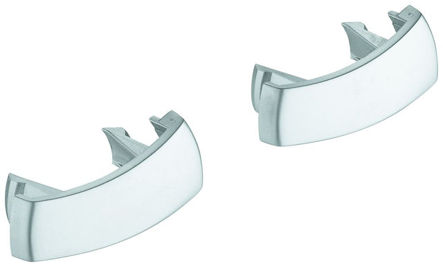 GROHE Abdeckkappe 11366 für Griffe Chiara neu 2 Stück mattchrom, 11366P0M