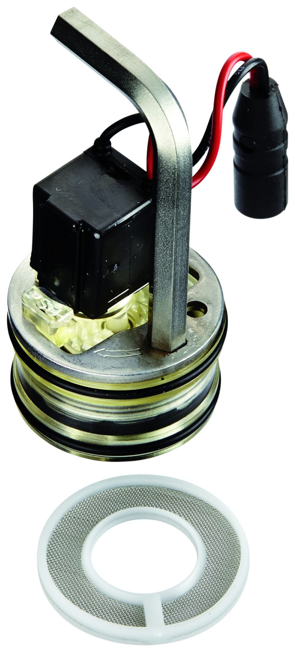 GROHE Magnetventil für Selbstschluss- armaturen, m.Schmutzfangsieb, 6V, chrom, 42323000