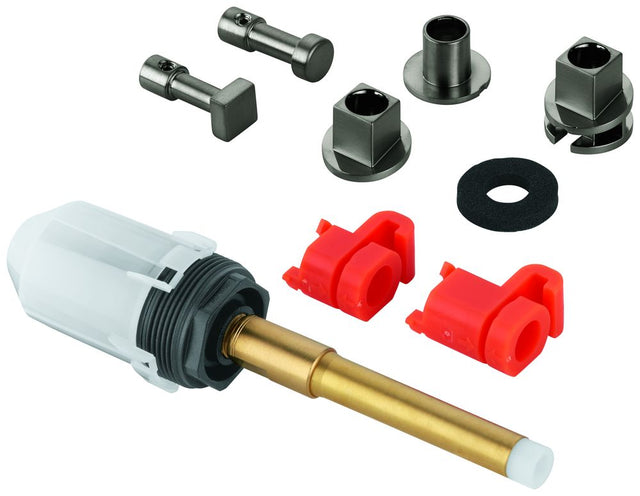 GROHE Umstellung f.UP-Einhandmischer Wanne,25mm,hard graphite gebürstet, 48444AL0