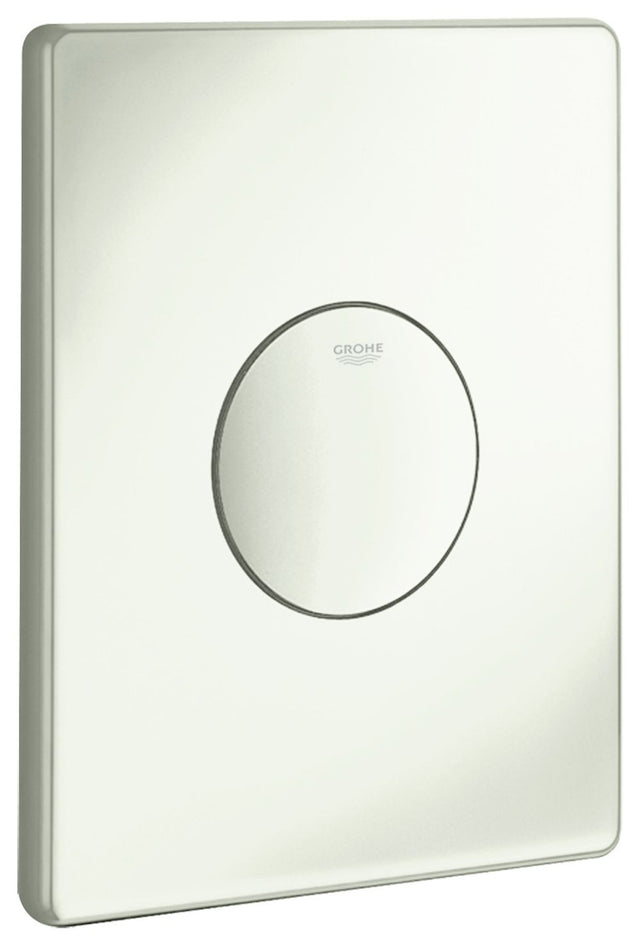 GROHE WC-Betätigung Skate 37547 156x197mm mit Druckknopfbetätigung weiß, 37547SH0