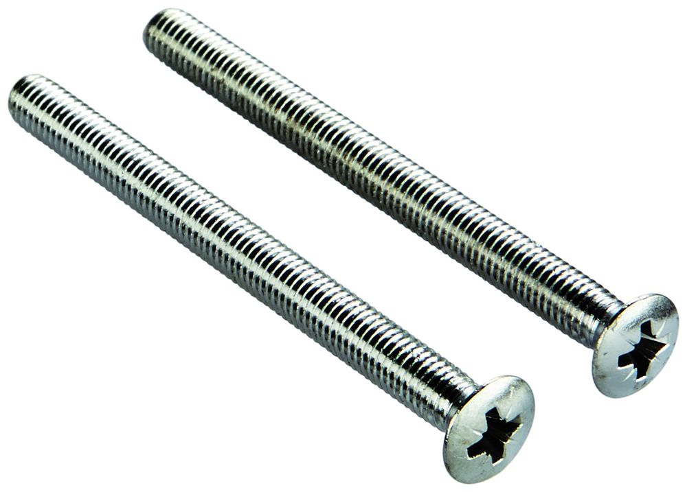 GROHE Schrauben 43913 für Controecon UP-Durchgangsventil 2 Stück chrom, 4391300M