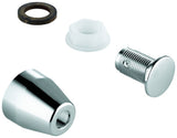 GROHE Blindstopfen f. Keramik-Spülkasten Deckelbohrung 40 mm Durchm., verchromt, 37125000