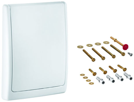 GROHE Abdeckplatte 43179 komplett für WC-Drucksp. Wandeinbau alpinweiß, 43179SH0