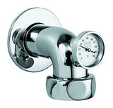 GROHE Abgangsbogen 12448 Ausladung 90mm mit Thermometer 2\"x1 1/2\" chrom, 12448000