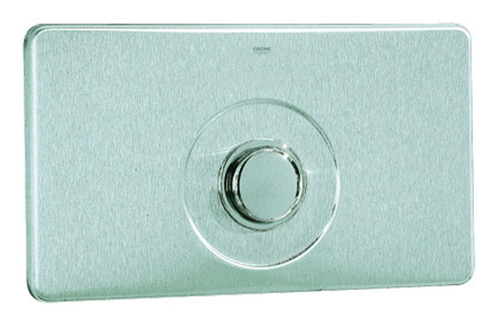 GROHE Platte und Druckknopf 42261 Edelstahl, 42261SD0