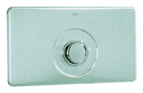 GROHE Platte und Druckknopf 42261 Edelstahl, 42261SD0
