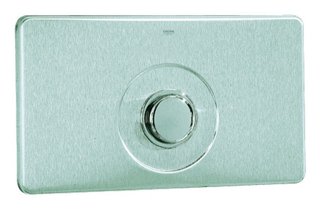 GROHE Platte und Druckknopf 42261 Edelstahl, 42261SD0