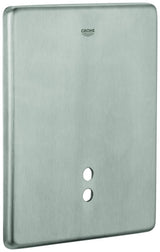 GROHE Frontplatte Tectron Skate 42191 edelstahl, 42191SD0